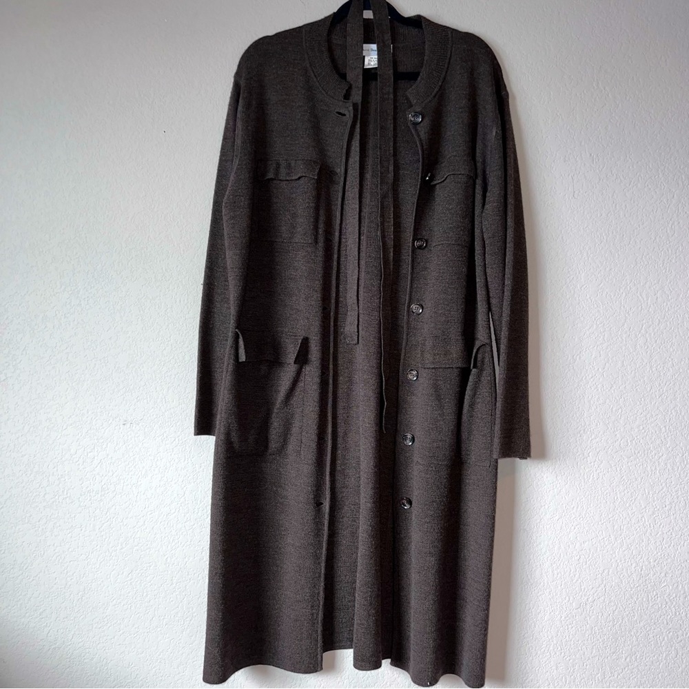 Harve Benard Sports Long Wool Brown
 Jacket Size Large